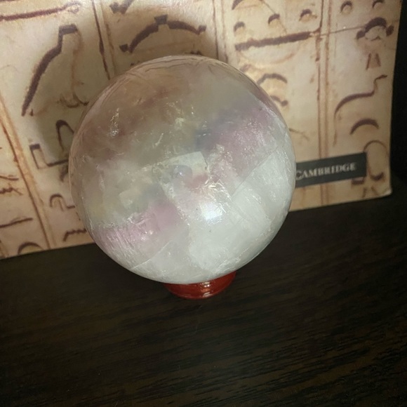 Beautiful Fluorite Sphere - Picture 3 of 5